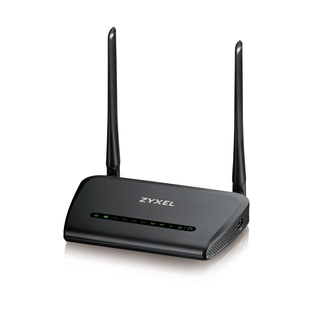 

Wi-Fi роутер ZYXEL NBG6515, 802.11a/b/g/n/ac, 2.4 / 5 ГГц, до 733 Мбит/с, LAN 4x1 Гбит/с, WAN 1x1 Гбит/с, внешних антенн: 2x3dBi, 1xUSB 2.0 (NBG6515-EU0102F), NBG6515
