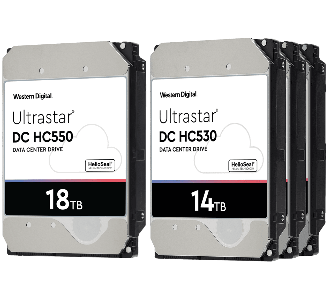 Жесткий диск (HDD) Western Digital 18Tb, 3.5", 7.2K, SATA3 (WUH721818ALE6L4/0F38459/0F38467)