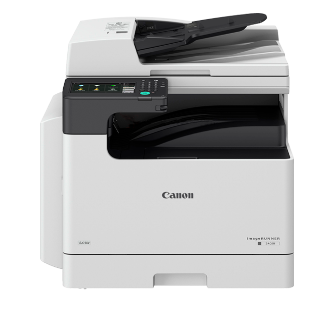 МФУ лазерный Canon imageRUNNER 2425i, A3, ч/б, 25стр/мин (A4 ч/б), 12стр/мин (A3 ч/б), 600x600dpi, дуплекс, ДАПД, сетевой, Wi-Fi, USB, требуется запуск через АСЦ (4293C004) - фото 1