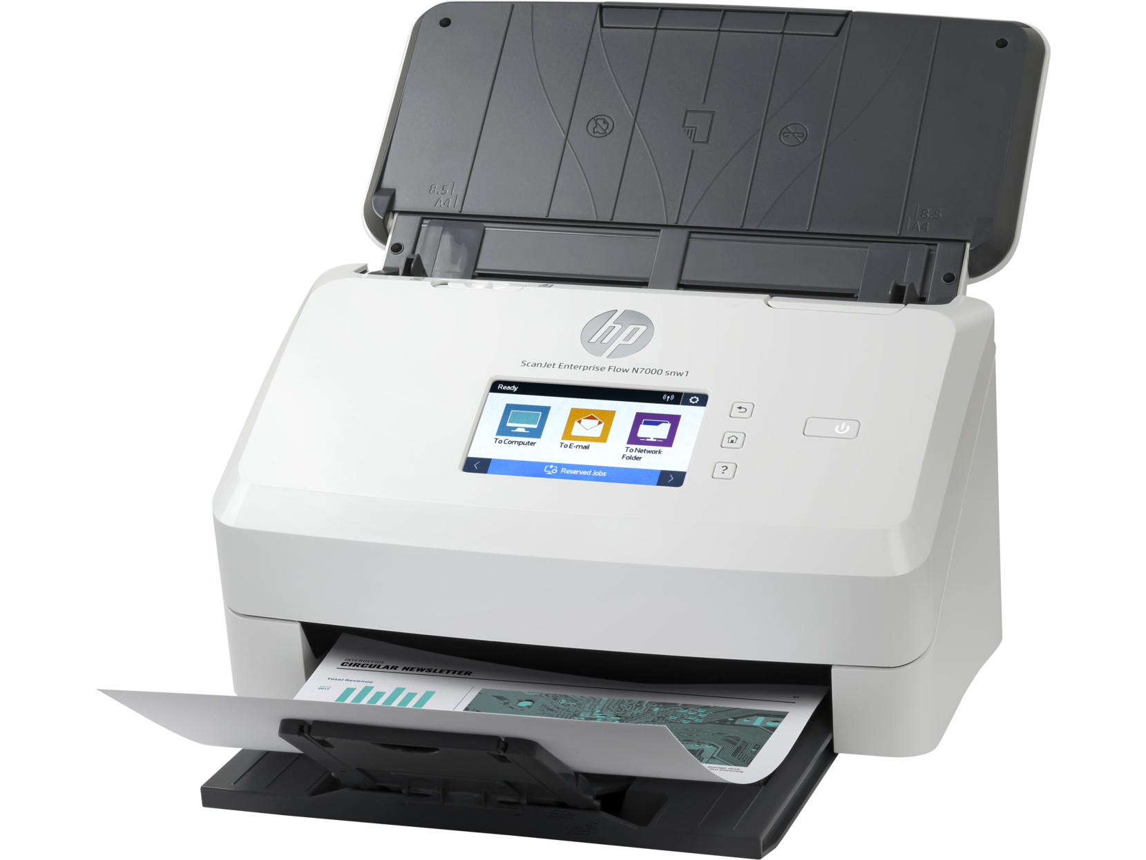 

Сканер HP ScanJet Flow, A4, CCD, АПД 50 листов, ч/б 70 стр/мин,цв. 70 стр/мин, 48 бит (6FW10A), Flow
