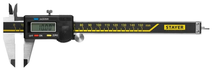 Штангенциркуль STAYER PROFESSIONAL электронный, нерж сталь, 150мм (34410-150)