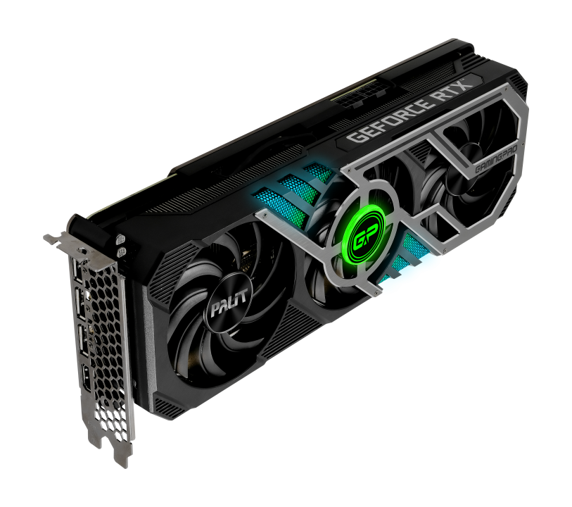 

Видеокарта Palit NVIDIA GeForce RTX 3080 GAMING PRO OC, 10Gb DDR6X, 320bit, PCI-E, HDMI, 3DP, Retail (NED3080S19IA-132AA LHR), GAMING PRO OC