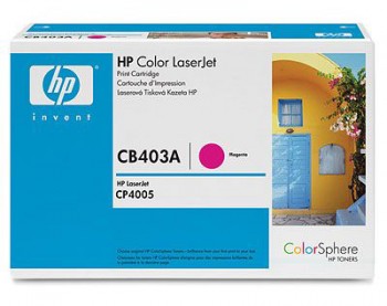 Картридж лазерный HP 642A/CB403A, пурпурный