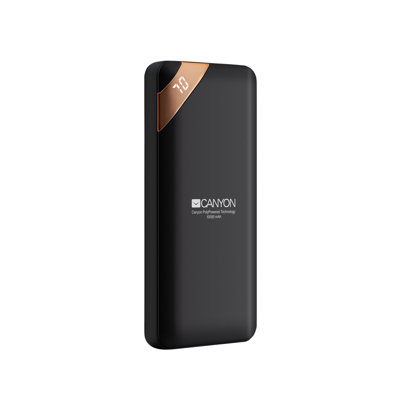 

Портативный аккумулятор (Powerbank) Canyon CNE-CPBP10, 10000mAh, 2xUSB, 2.1A, черный (CNE-CPBP10B), CNE-CPBP10