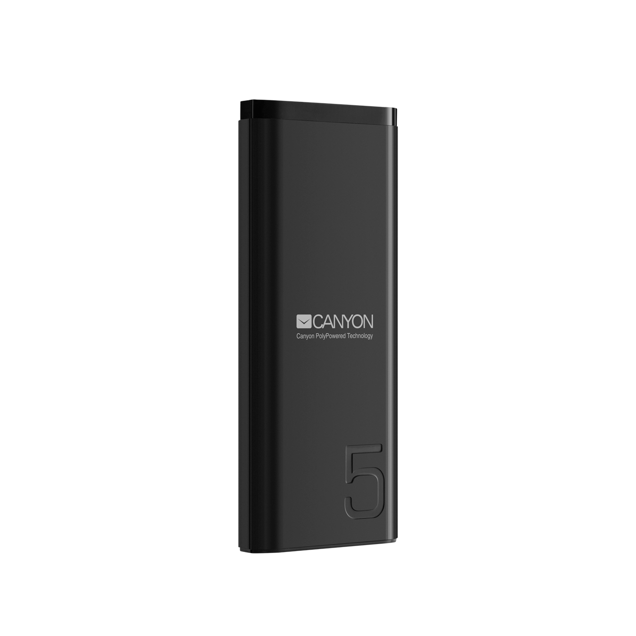 

Портативный аккумулятор (Powerbank) Canyon CNE-CPB05B, 5000mAh, 1xUSB, 2.1A, черный (CNE-CPB05B), CNE-CPB05B