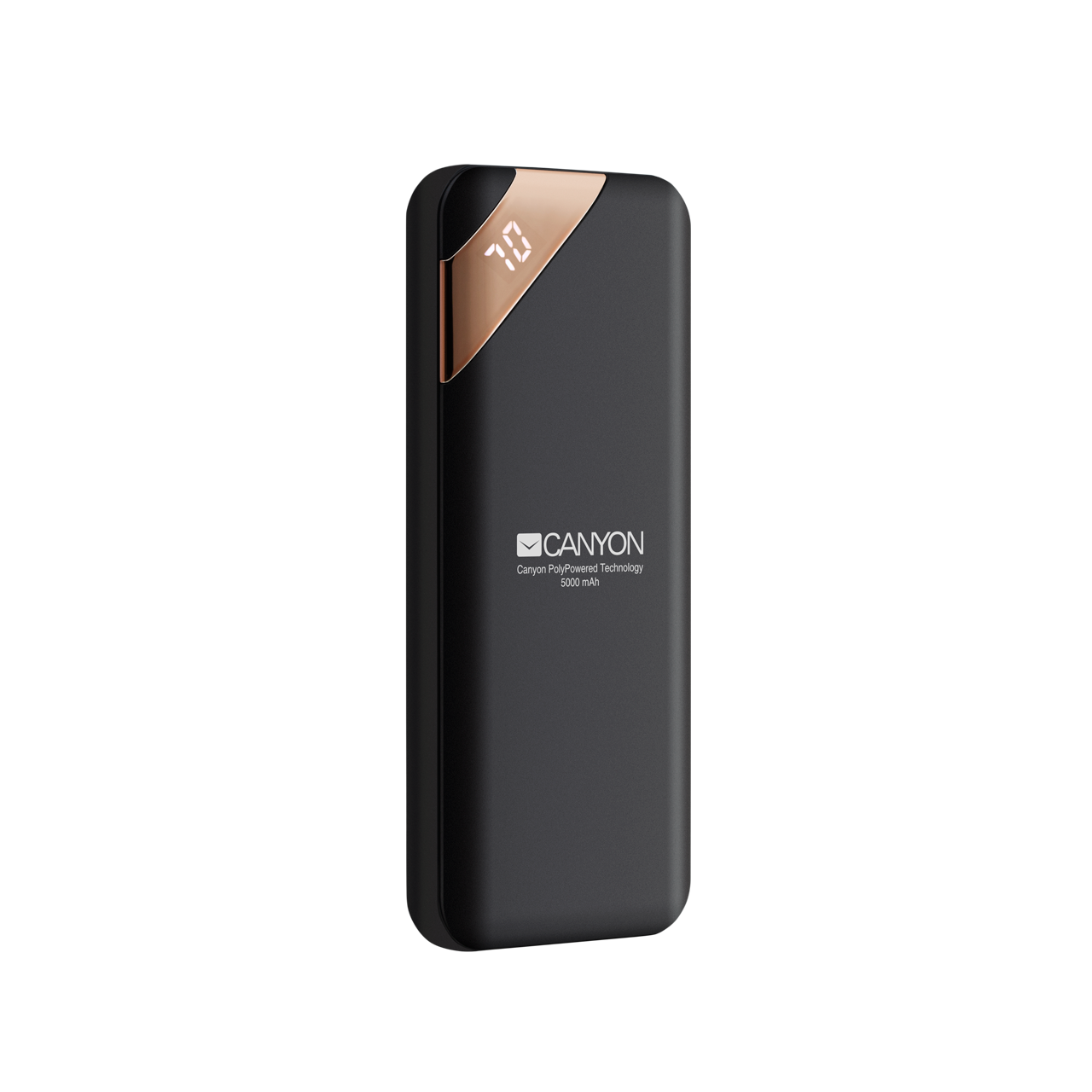 

Портативный аккумулятор (Powerbank) Canyon CNE-CPBP5B, 5000mAh, 1xUSB, 2.1A, Type-C, черный (CNE-CPBP5B), CNE-CPBP5B