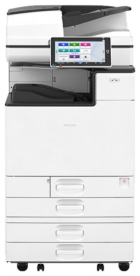 МФУ лазерный Ricoh IM C3000, A3, цветной, 30стр/мин (A4 ч/б), 30стр/мин (A4 цв.), 30стр/мин (A3 ч/б), 15стр/мин (A3 цв.), 1200x1200 dpi, дуплекс, ДАПД-100 листов, сетевой, USB (418297) - фото 1