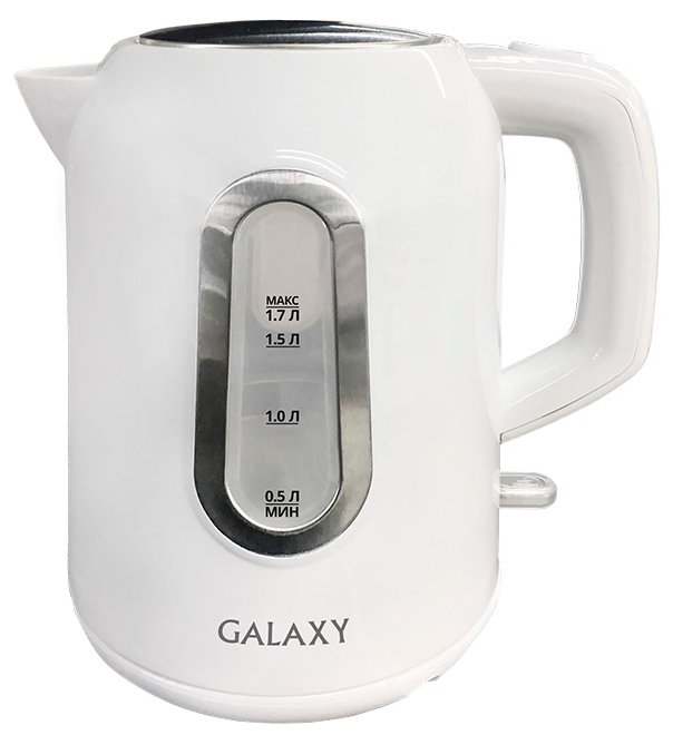 

Чайник GALAXY GL0212 1.7л. 2200Вт, закрытая спираль, пластик, белый (GL0212), GL0212