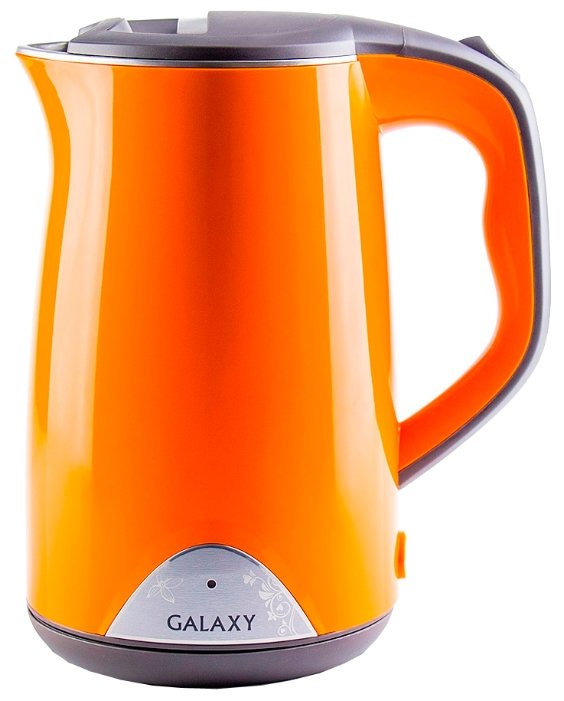 

Чайник GALAXY GL0313 1.7л. 2000Вт, закрытая спираль, металл/пластик (двойные стенки), оранжевый (GL0313), GL0313