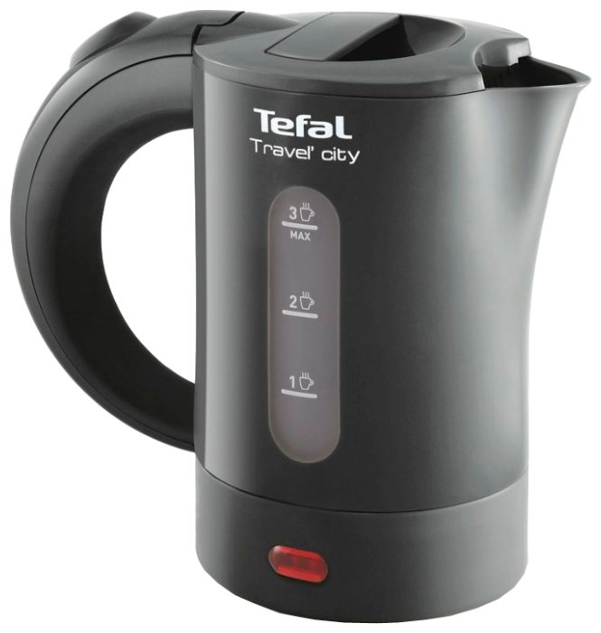 

Чайник электрический Tefal KO 120 Travel'City 0.5л. 650 Вт, пластик, серый (7211001545), KO 120 Travel'City