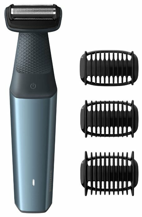 

Триммер Philips BG3015/15 синий/черный (насадок в компл:3шт), BG3015 Series 3000