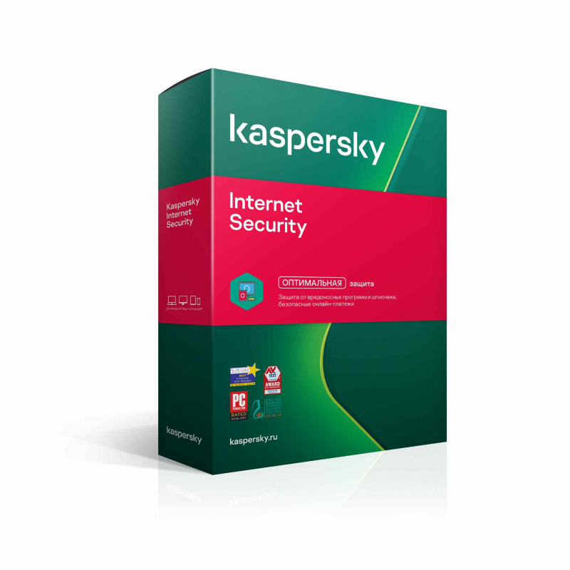 

Антивирус Kaspersky Internet Security, базовая лицензия, Russian, лицензий 1, на 5 устройств, на 12 месяцев, BOX (KL1939RBEFS/KL1941RBEFS), Internet Security