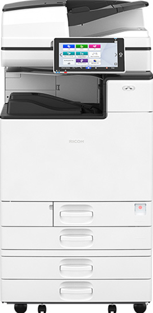 МФУ лазерный Ricoh IM C4500 , A3, цветной, 45стр/мин (A4 ч/б), 45стр/мин (A4 цв.), 22стр/мин (A3 ч/б), 22стр/мин (A3 цв.), 1200x1200dpi, дуплекс, ДАПД-100 листов, сетевой, USB (418314) - фото 1