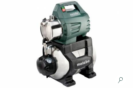 

Электрический водяной насос Metabo HWW 4500/25 Inox Plus, 1300Вт, насосная станция, центробежный, производительность 4.5 м³/час, глубина погружения 8м, 16.2кг (600973000), HWW 4500/25 Inox Plus