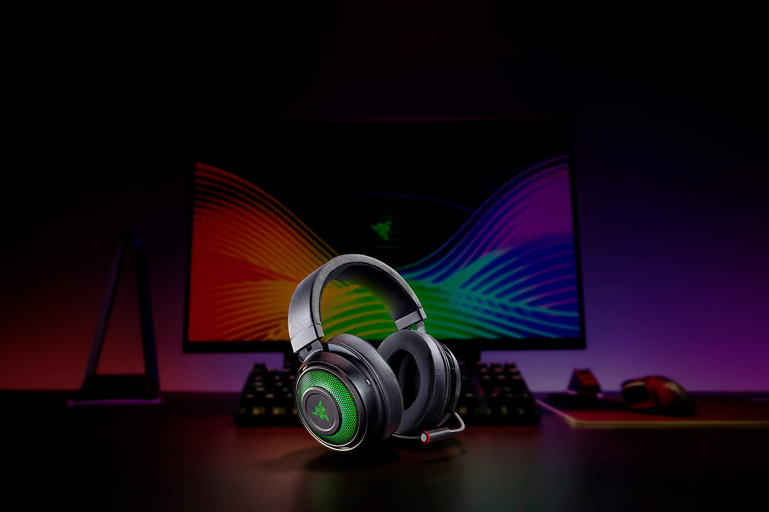 

Проводная гарнитура Razer Kraken, USB, черный (RZ04-03180100-R3M1), Kraken