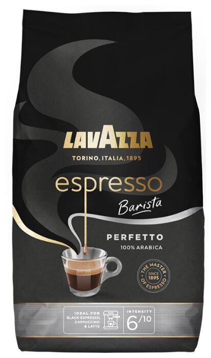 

Кофе в зернах Lavazza Espresso Barista Perfetto 1кг, средняя обжарка, 100% арабика (2481), Espresso Barista Perfetto