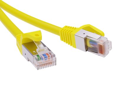 

Патч-корд FTP кат.5e, 3 м, RJ45-RJ45, желтый, экранированный, LSZH, DKC (RN5EFU4530YL)