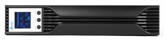 ИБП SVC RTL-2K-LCD, 2000VA, 1400W, EURO, розеток - 2, USB, черный (RTL-2K-LCD)