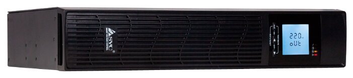 

ИБП SVC RTU-1KL-LCD, 1000VA, 800W, EURO, IEC, USB, черный, RTU-1KL-LCD