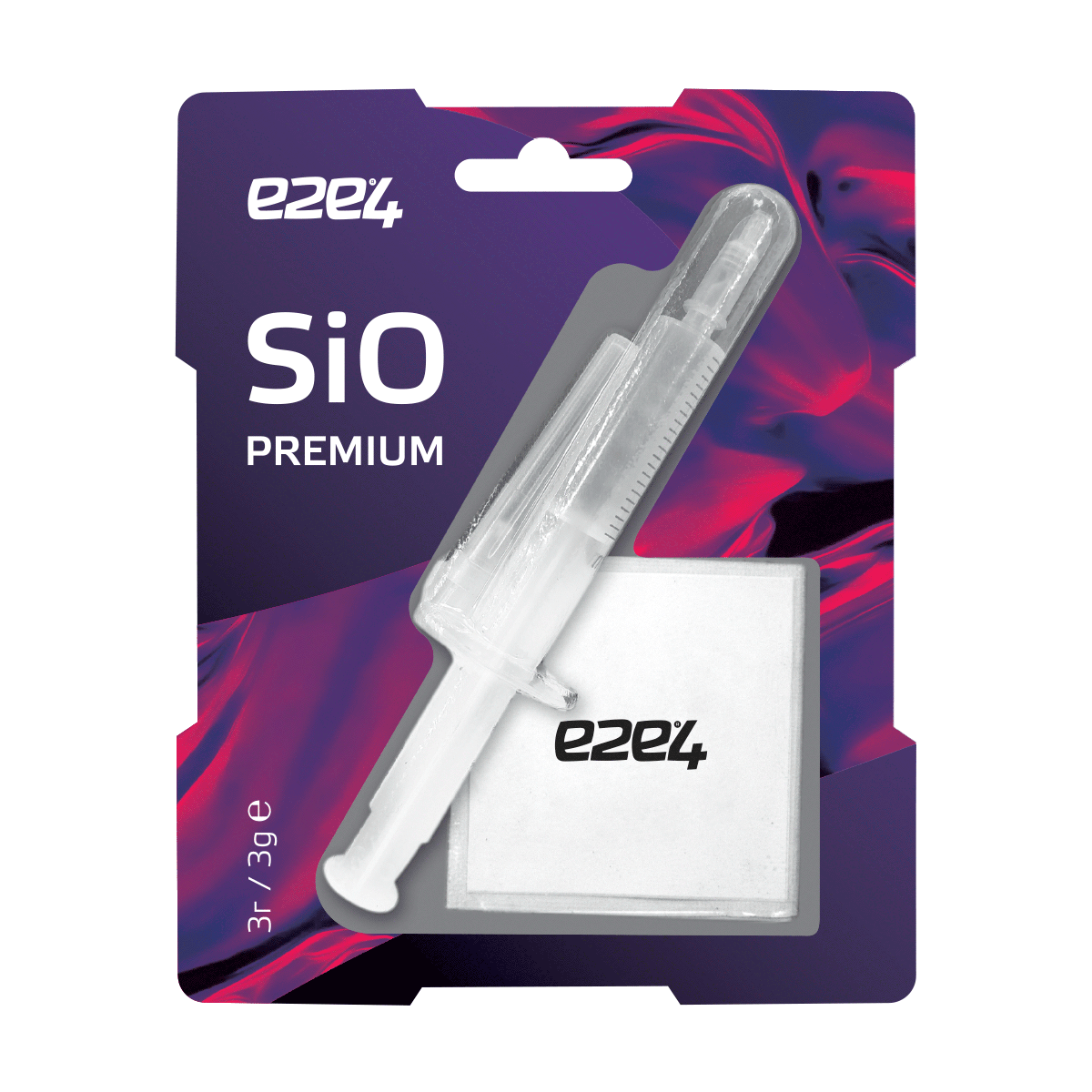 

Силиконовая смазка e2e4 SiO Premium для вентиляторов, шприц, 3гр, прозрачный (SiO Premium), SiO Premium