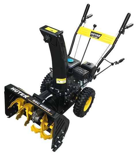 Снегоуборщик Huter SGC 4000E, бензиновый