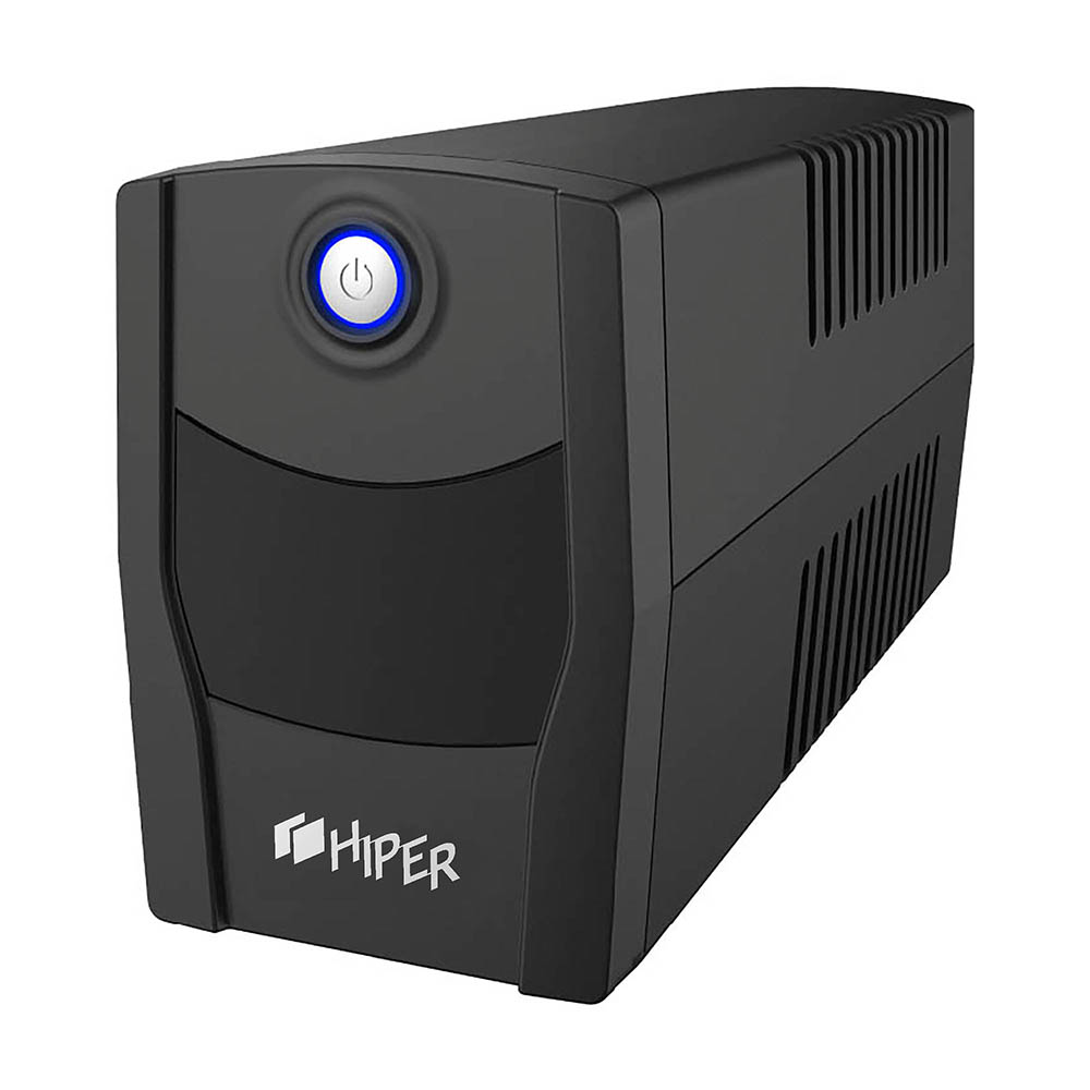 

ИБП Hiper CITY-650, 650 VA, 365 Вт, IEC, розеток - 4, черный, CITY-650