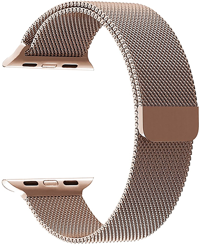

Ремешок Lyambda Capella для Apple Watch, розовое золото (DS-APM02-44-RG)