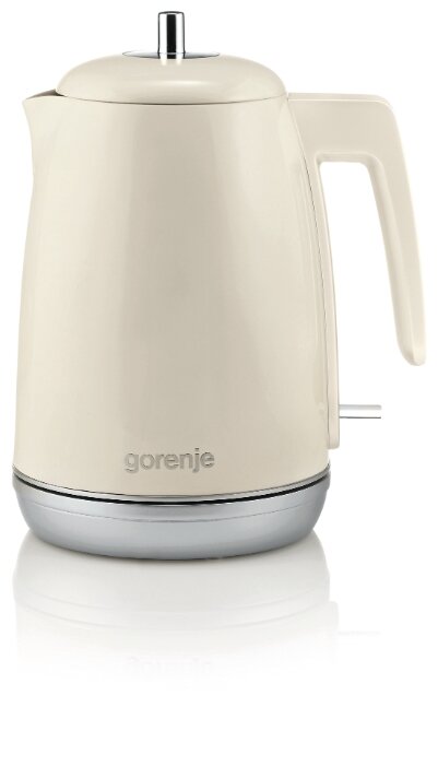 

Чайник Gorenje K15RL 1.7л. 2200Вт, закрытая спираль, металл/пластик, бежевый (K15RL), K15RL