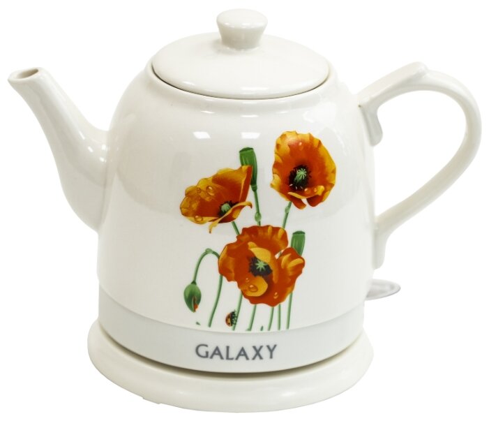 

Чайник GALAXY GL0506 1.4л. 1400Вт, закрытая спираль, керамика, белый (GL0506 ), GL0506