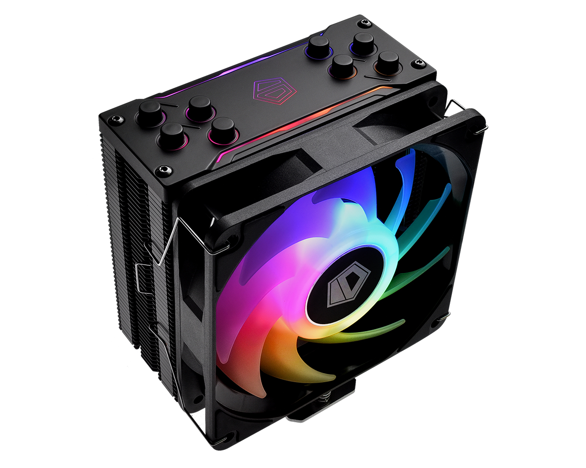

Кулер для процессора ID-COOLING SE-224-XT ARGB V2 для Socket/115x/1200/2066/AM4, 120мм, 2000rpm, 31.5 дБ, 180Вт, 4-pin PWM, Al, RGB (IDC_SE-224-XT ARGB V2), SE-224-XT ARGB V2