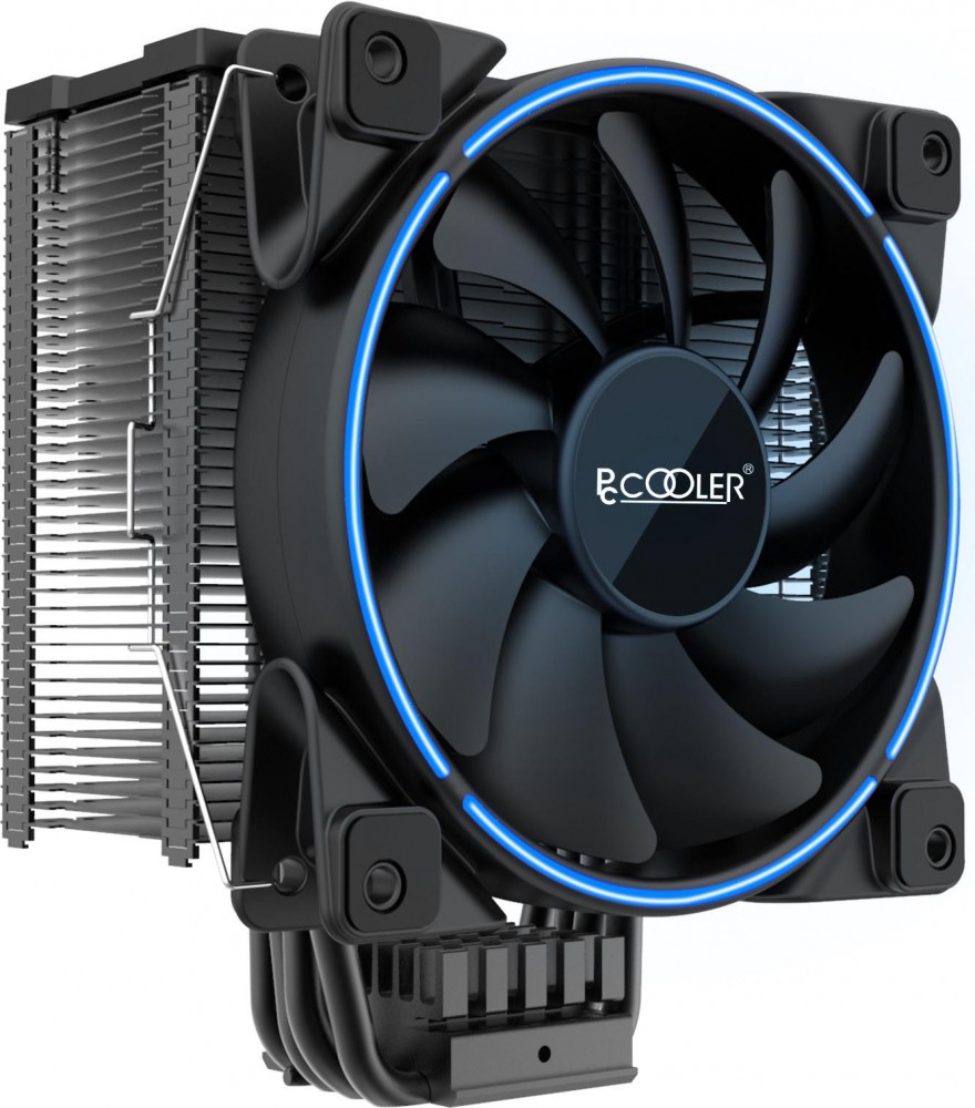 

Кулер для процессора PCcooler GI-X6B для Socket 775/115x/1200/AM2/AM2+/AM3/AM3+/FM1/AM4, 120мм, 1800rpm, 26.5 дБА, 160W, 4-pin PWM, Al (CLPCC_X6B_V2), GI-X6B