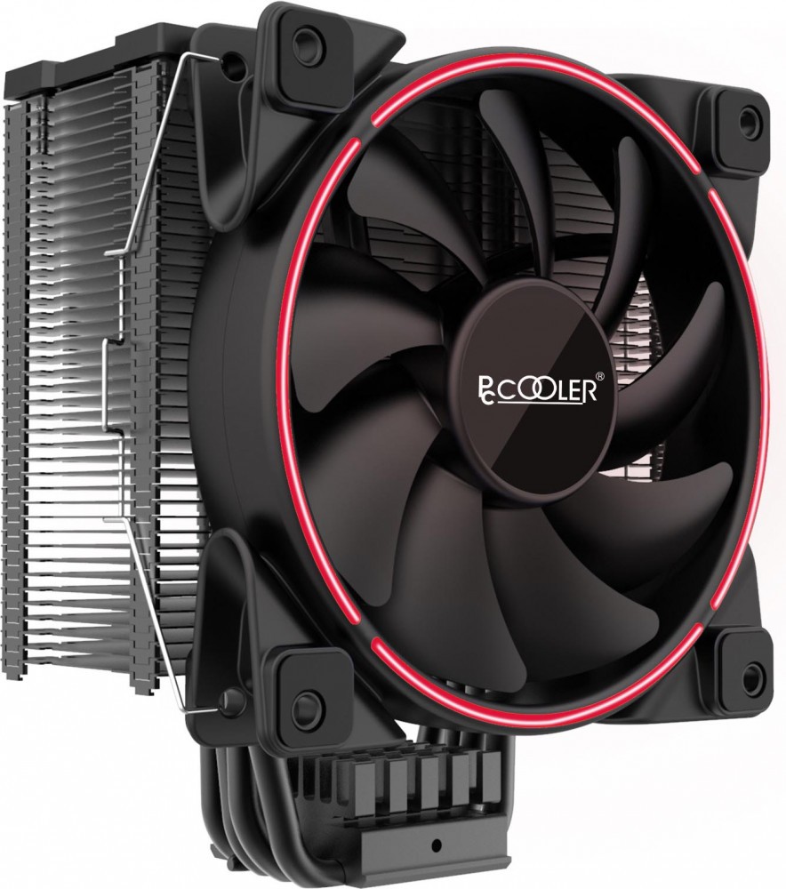 

Кулер для процессора PCcooler GI-X6R для Socket 775/115x/1200/AM2/AM2+/AM3/AM3+/FM1/AM4/FM2/FM2+, 120мм, 1800rpm, 26.5 дБ, 160W, 4-pin PWM, Al, Red LED (CLPCC_X6R_V2), GI-X6R