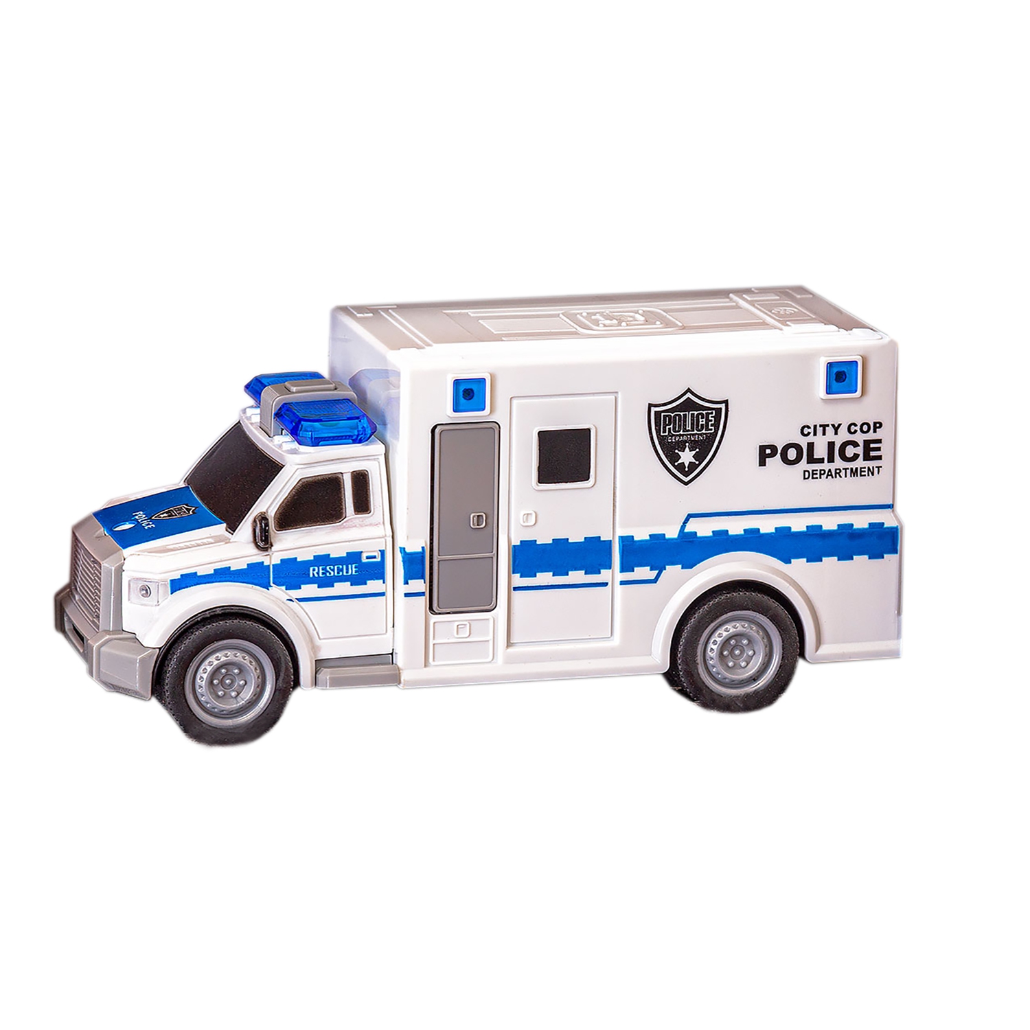 Автомобиль Handers "Полицейский фургон", 19 см, белый