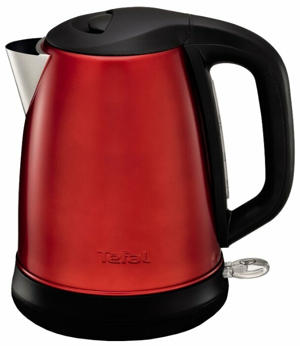 

Чайник электрический Tefal KI270530 1.7л. 2.4 кВт, металл, красный (KI270530), KI270530