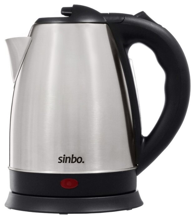 

Чайник Sinbo SK 8004 1.8л. 1800Вт, закрытая спираль, металл/пластик, серебристый (SK 8004), SK 8004