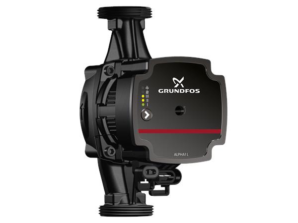 

Электрический водяной насос Grundfos ALPHA1 L 25-60 180, 45Вт, циркуляционный, центробежный, производительность 3.6 м³/час, 2.58кг (99199612), L 25-60 180