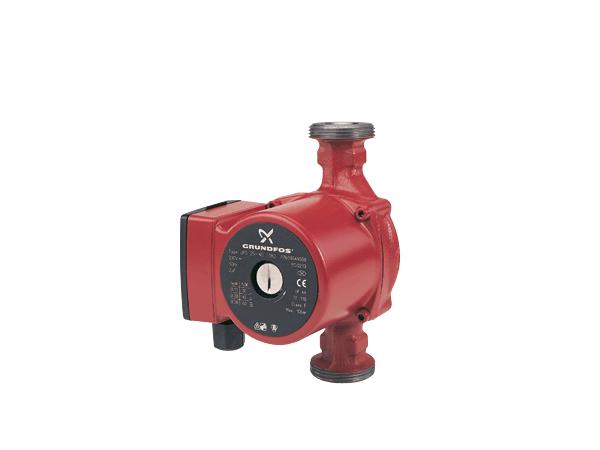

Электрический водяной насос Grundfos UPS 32-60 180, 100Вт, циркуляционный, центробежный, производительность 3.72 м³/час, 2.6кг (96281496), 32-60 180