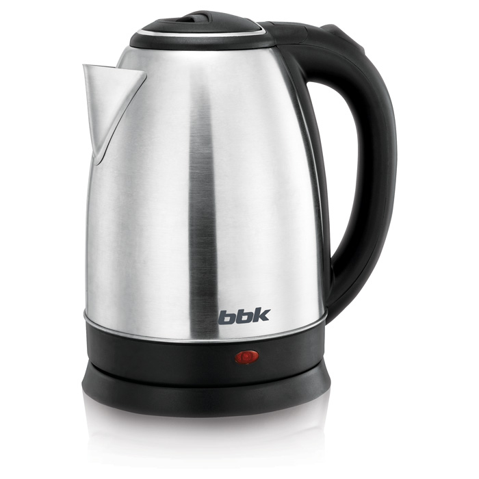 

Чайник электрический BBK EK1760S 1.7л. 2.2 кВт, нержавеющая сталь, серебристый/черный (EK1760S), EK1760S
