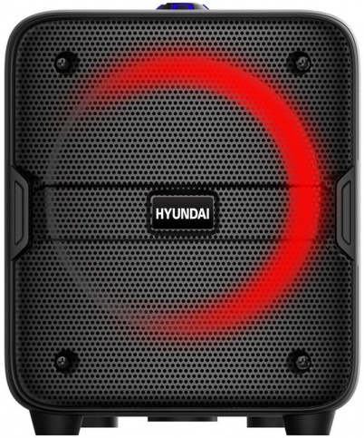 Минисистема Hyundai H-MAC180 черный 30Вт/FM/USB/BT/SD/MMC(H-MAC180)