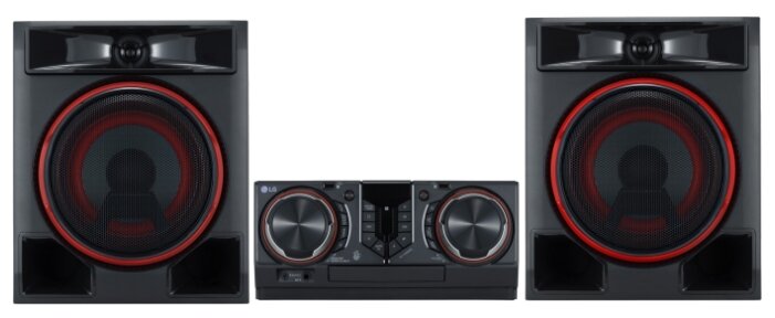 

Мидисистема LG CL65DK, 950 Вт, оптический привод DVD, караоке, черный, CL65DK