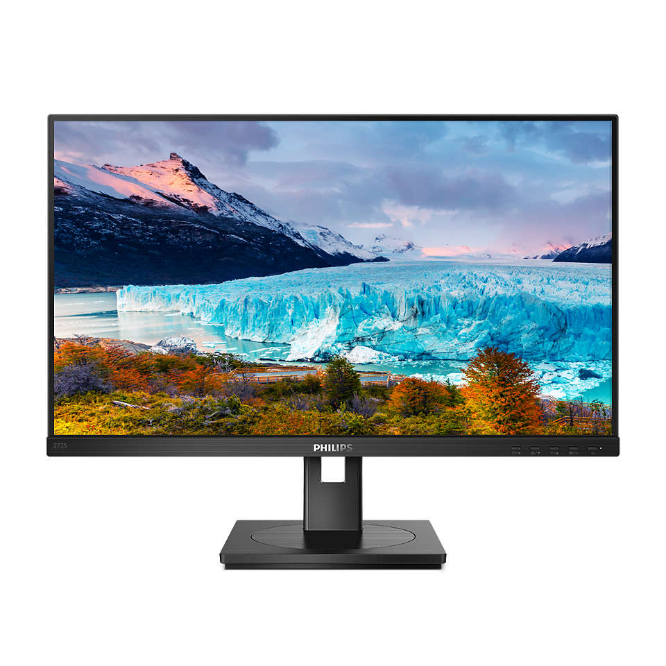 

Монитор 27" Philips 272S1AE (00/01) IPS, 1920x1080 (16:9), 250кд/м2, 4мс, 178°/178°, VGA, DVI, HDMI, DisplayPort, черный, 272S1AE (00/01)
