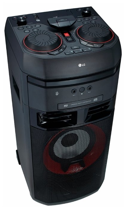 

Микросистема LG OK65 черный 500Вт/CD/CDRW/FM/USB/BT(OK65.DCISLLK), OK65