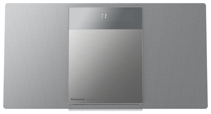 

Мидисистема Panasonic SC-HC410EE-S, оптический привод CD, серебристый/хром/титан, SC-HC410EE-S