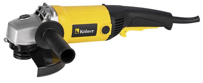 

УШМ (болгарка) Kolner KAG 180/1600М, сетевая, 1600Вт, 180мм, 8500 об/мин, 2.9кг, KAG 180/1600М
