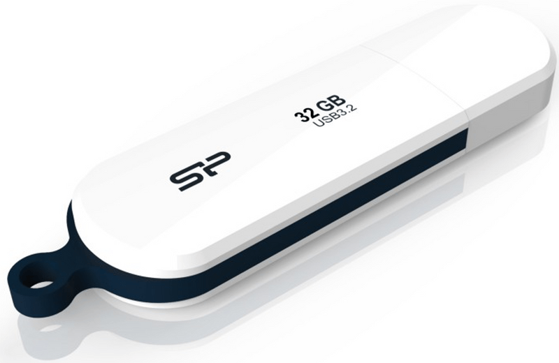 

Флешка 32Gb USB 3.2 Silicon Power Blaze B32, белый (SP032GBUF3B32V1W), B32