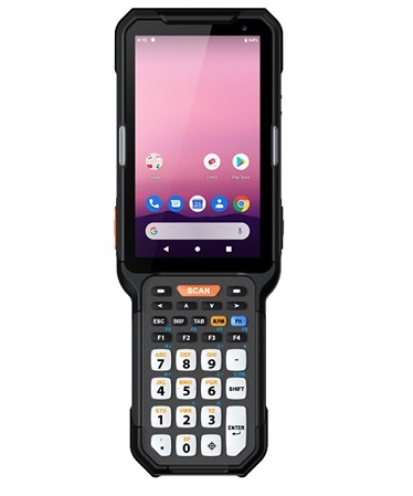 

Терминал сбора данных (ТСД) Point Mobile PM451 Image, 1D/2D, 8x2200MHz, 4Gb, 64Gb, Android 9, 4.3", 480x800, Cam, USB, Wi-Fi 802.11 a/b/g/n/ac, BT, NFC, GSM, 3G/4G, GPS, 4000mAh (P451G6Y24DGE0C), Черный, PM451