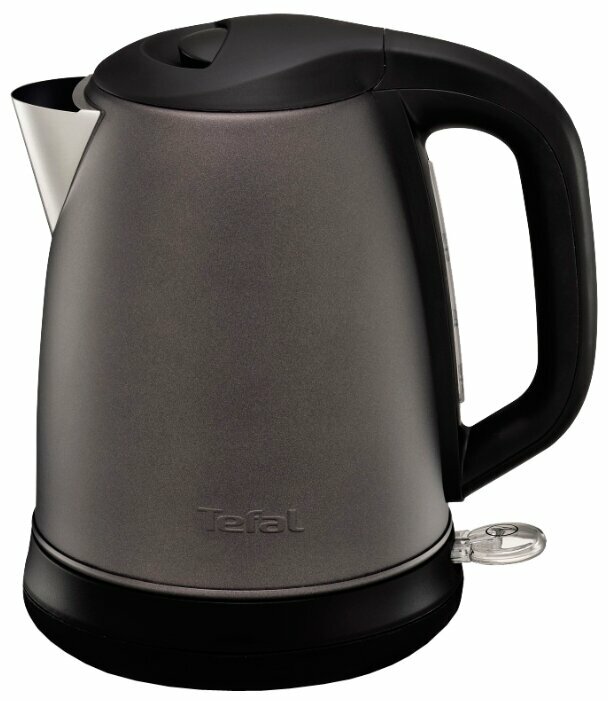 

Чайник электрический Tefal KI 270 Confidence 1.7л. 2.4 кВт, металл/стекло, серый (KI270930), KI 270 Confidence