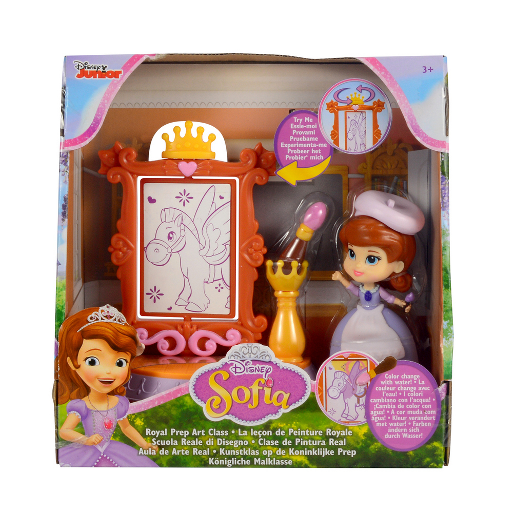 

Кукла Disney "София Прекрасная: Урок рисования", 8 см (01252), "София Прекрасная: Урок рисования"