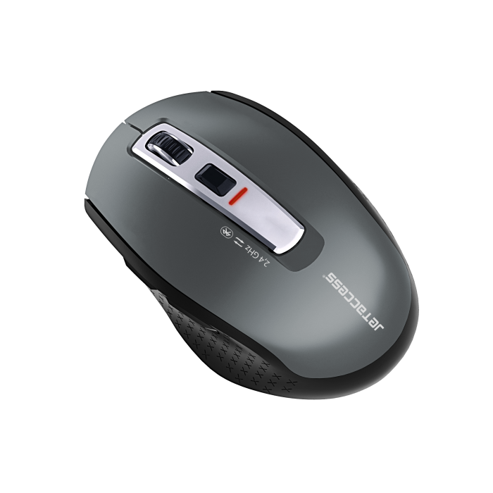 

Мышь беспроводная Jet.A OM-B92G, 1600dpi, оптическая светодиодная, Bluetooth/USB, серый (OM-B92G), OM-B92G