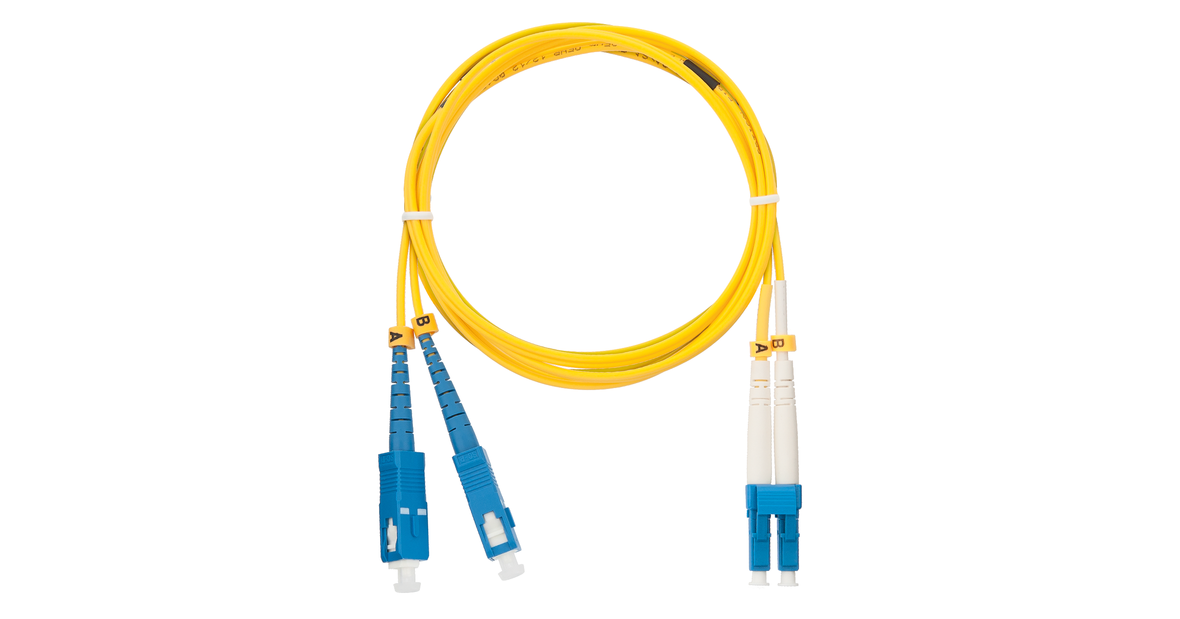 Патч-корд оптический NIKOMAX NMF-PC2S2C2-SCU-LCU-003 3 м